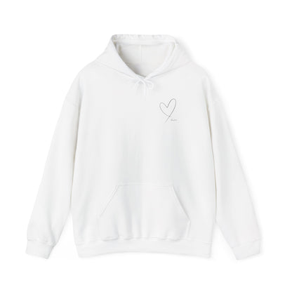 Hoodie with love quote