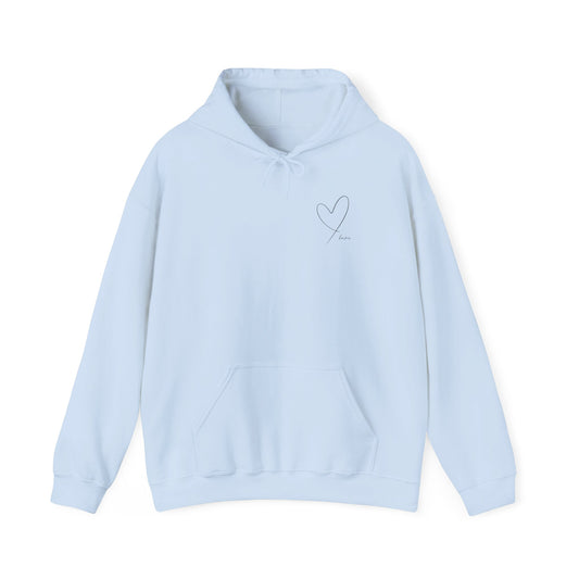 Hoodie with love quote