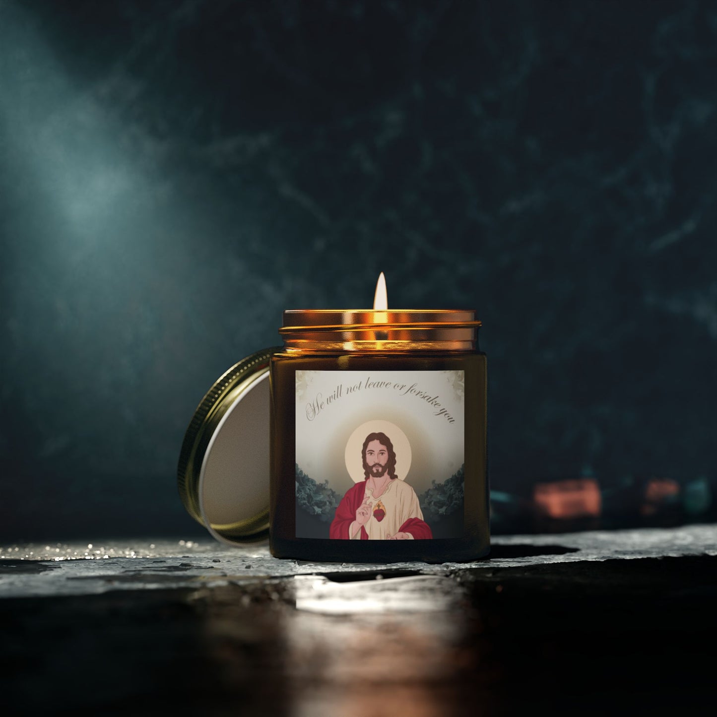 Religious Scented Candle
