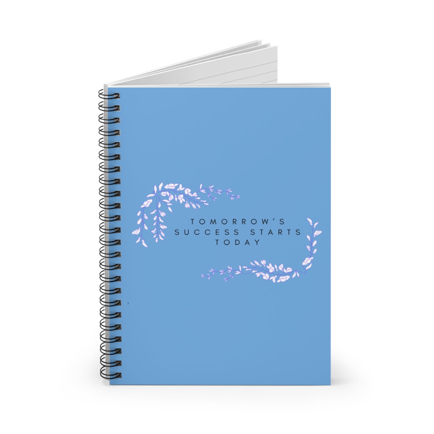 Notebook with motivational quote