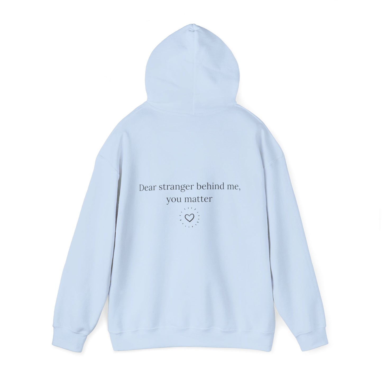 Hoodie with love quote