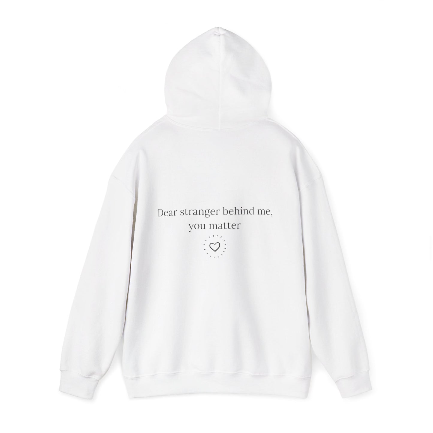 Hoodie with love quote