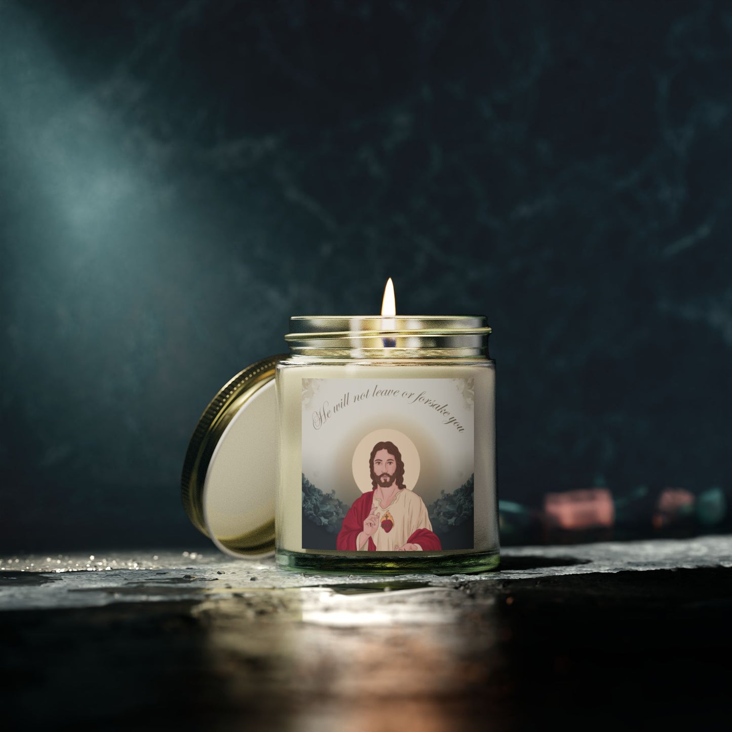 Religious Scented Candle