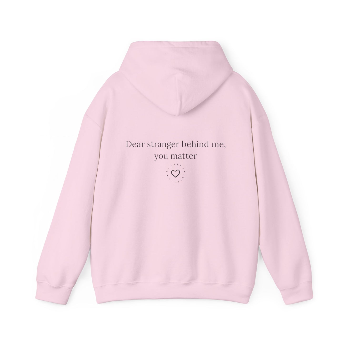 Hoodie with love quote