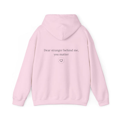 Hoodie with love quote