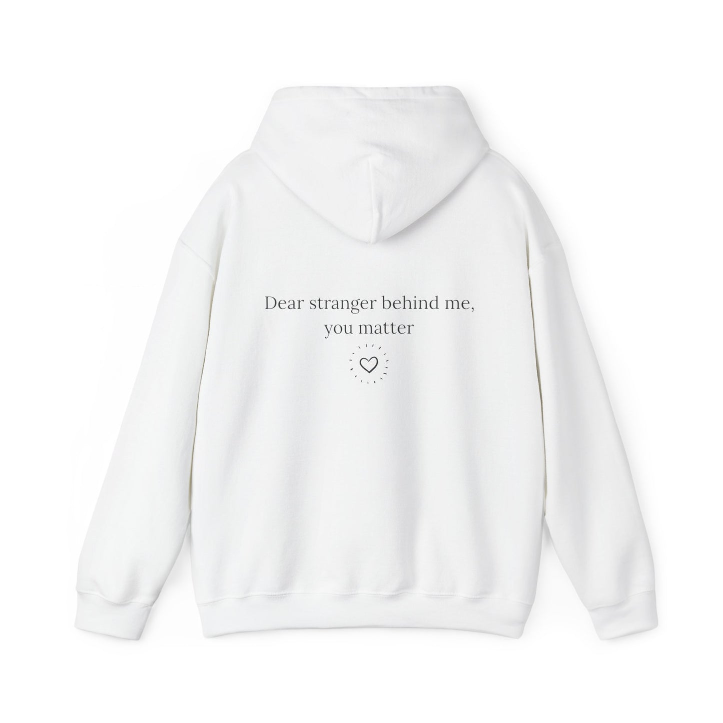 Hoodie with love quote