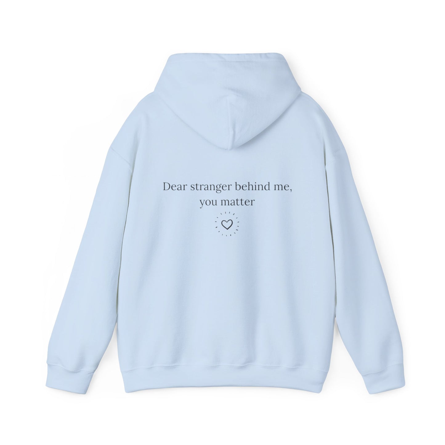 Hoodie with love quote